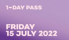 1 DAY PASS FRIDAY 15 JULY 2022