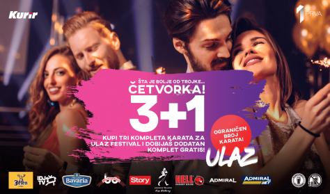 ULAZ - Festival popularne muzike - KOMPLET ULAZ - Festival popularne muzike - KOMPLET