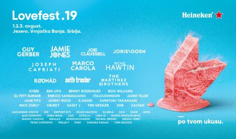 Lovefest 2019 Dnevna Karta Tickets