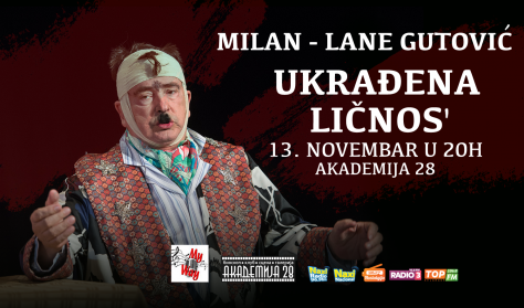 MILAN LANE GUTOVIĆ: UKRAĐENA LIČNOS' MILAN LANE GUTOVIĆ: UKRAĐENA LIČNOS'
