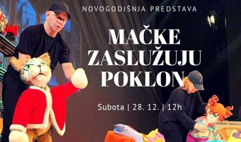MAČKE ZASLUŽUJU POKLON MAČKE ZASLUŽUJU POKLON
