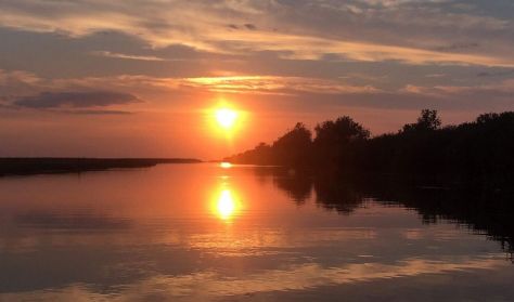 Solnedgangstur i havkajak Solnedgangstur i havkajak